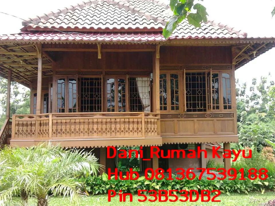 Rumah kayu bongkar pasang – Villa Almarik