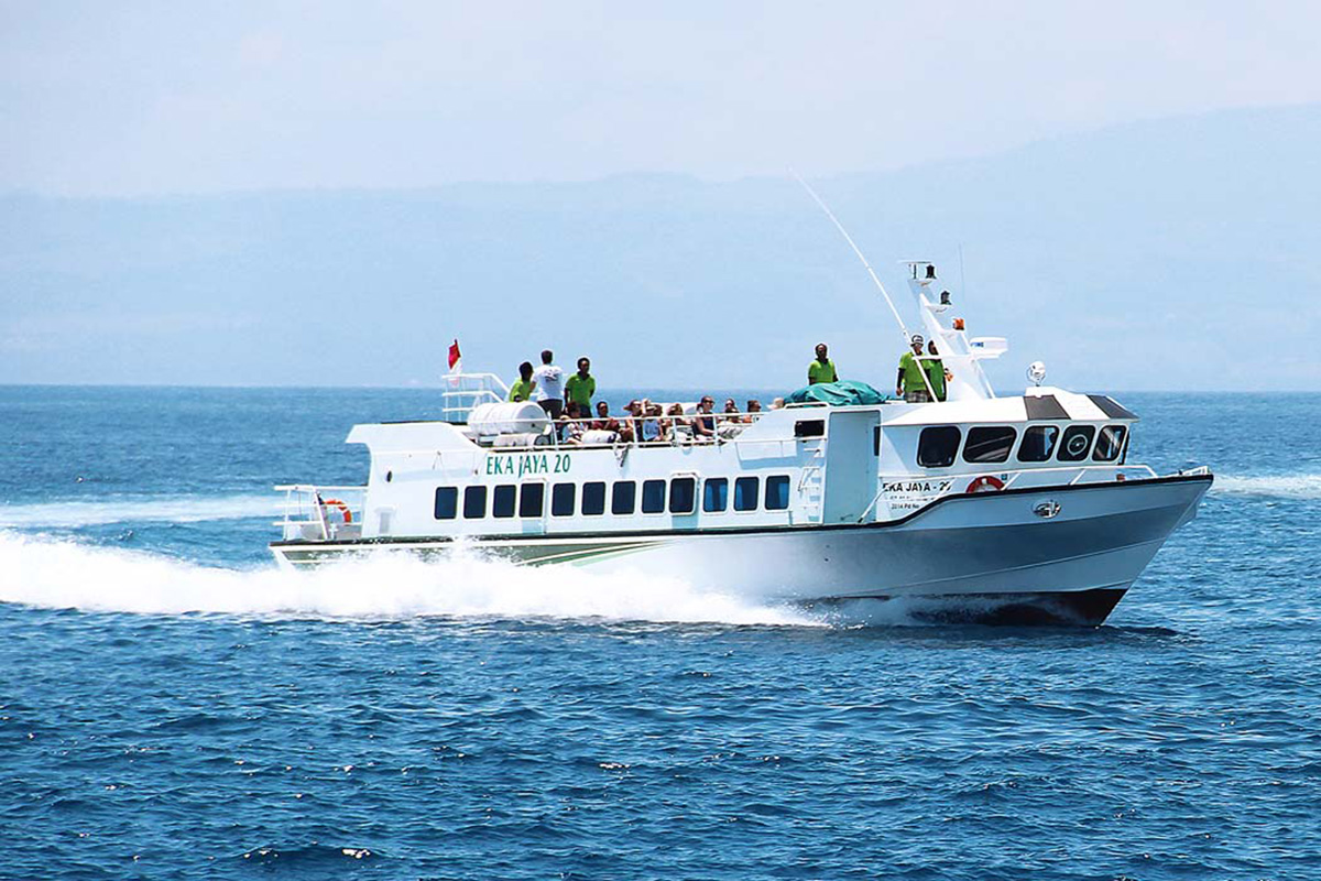 Eka Jaya Fast Boat Bali to Gili Trawangan