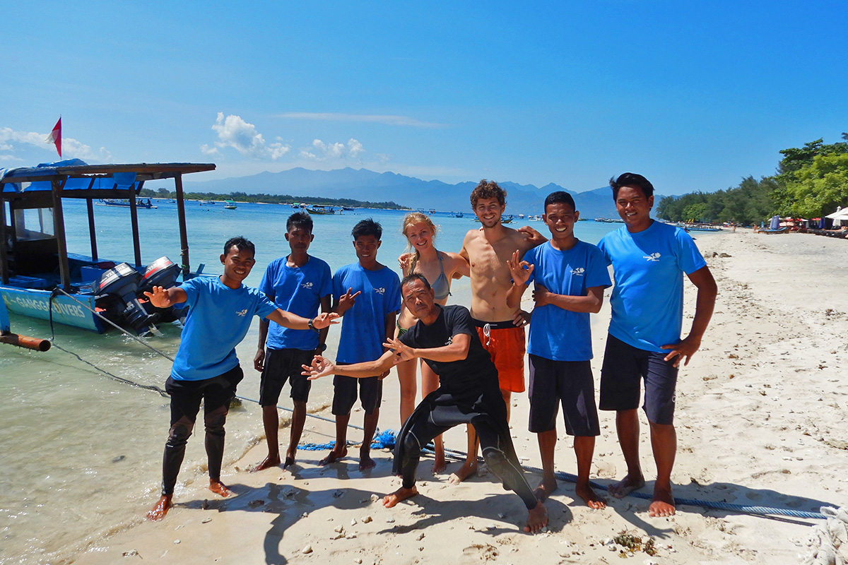 PADI Open Water Diver Course in Gili Trawangan